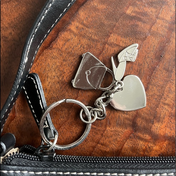 SOLD!! NineWest suade small shoulder bag. Used twice. Sitting in the closet. - Picture 3 of 4